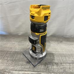 AS-IS DEWALT 20V MAX XR Cordless Brushless Fixed Base Compact Router (Tool Only)