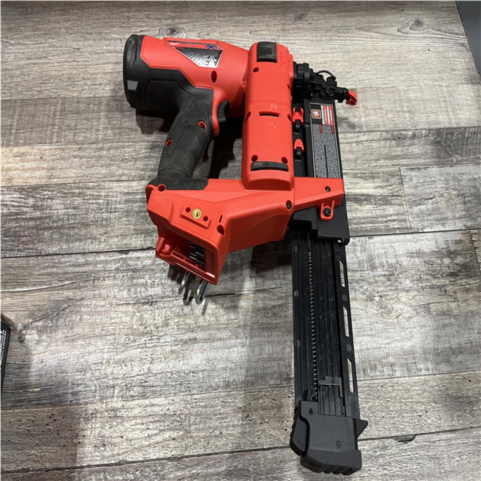 AS-IS Milwaukee FUEL 18-Volt Lithium-Ion Brushless Cordless Gen II 18-Gauge Brad Nailer (Tool-Only)