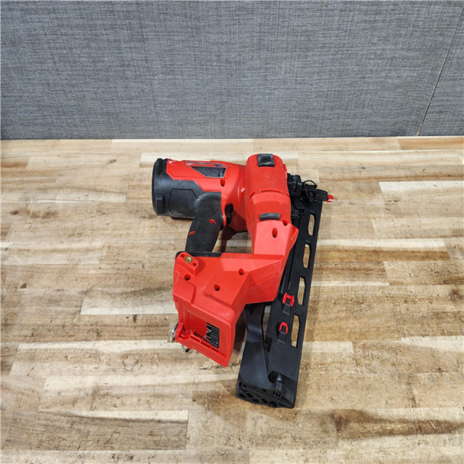 HOUSTON LOCATION - AS - IS Milwaukee FUEL 18-Volt Lithium-Ion Brushless Cordless Gen II 16-Gauge Angled Finish Nailer (Tool-Only)