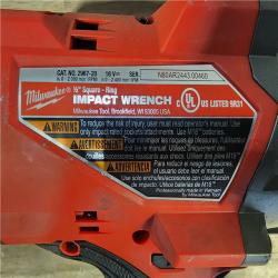 HOUSTON LOCATION - AS-IS Milwaukee M18 FUEL 18V Lithium-Ion Brushless Cordless 1/2 in. Impact Wrench with Friction Ring (Tool-Only)