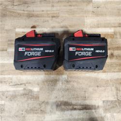 HOUSTON LOCATION - AS-IS MILWAUKEE FORGE BATTERY PACK QTY - 2