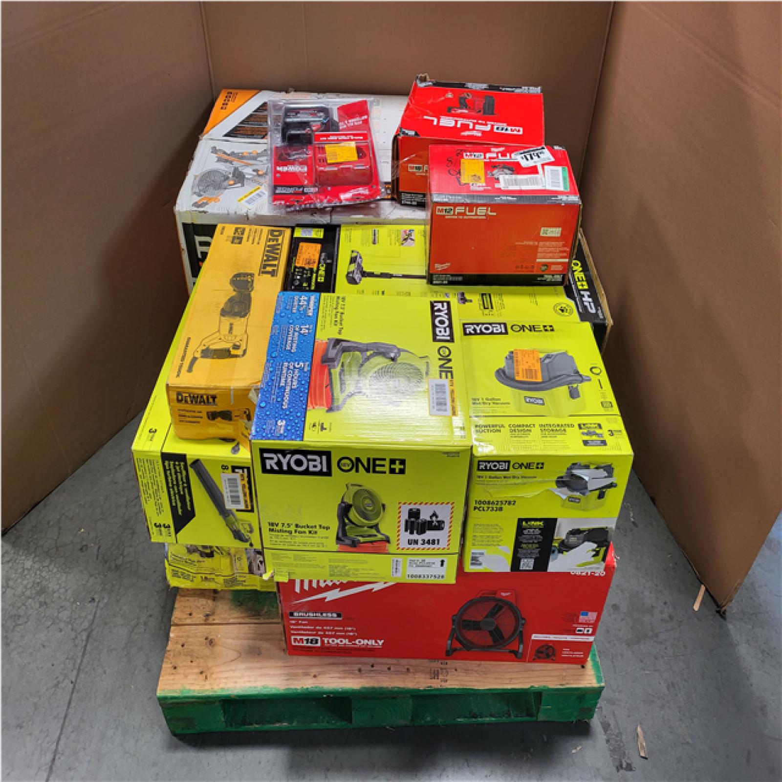 CALIFORNIA AS-IS TOOL PALLET