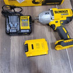 AS-IS DEWALT 20V MAX* XR 1/2  High Torque Impact Wrench with Hog Ring Anvil