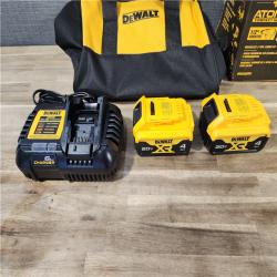 HOUSTON LOCATION - AS-IS DEWALT 20V MAX XR Hammer Drill and ATOMIC Impact Driver 2 Tool Cordless Combo Kit with (2) 4.0Ah Batteries, Charger, and Bag