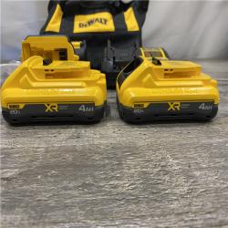 AS-IS DEWALT 20V XR Lithium-Ion Cordless Brushless 1/2 in. Drill/Driver Kit