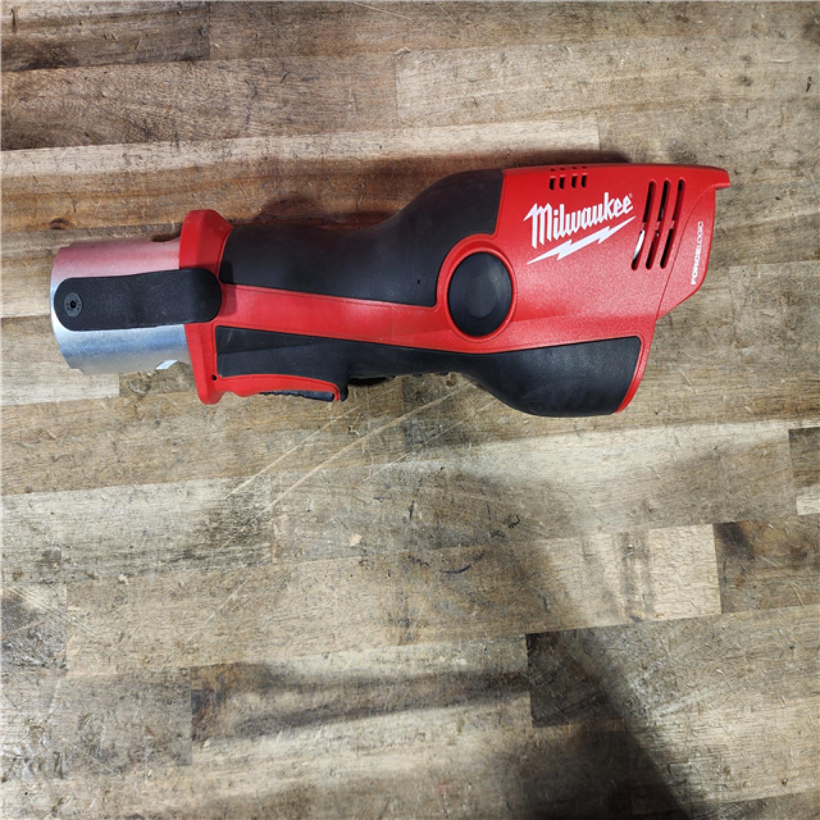 HOUSTON LOCATION - AS-IS (APPEARS LIKE NEW) M12 12-Volt Lithium-Ion Force Logic Cordless Press Tool Kit (3 Jaws Included) with Two 1.5 Ah Battery and Hard Case