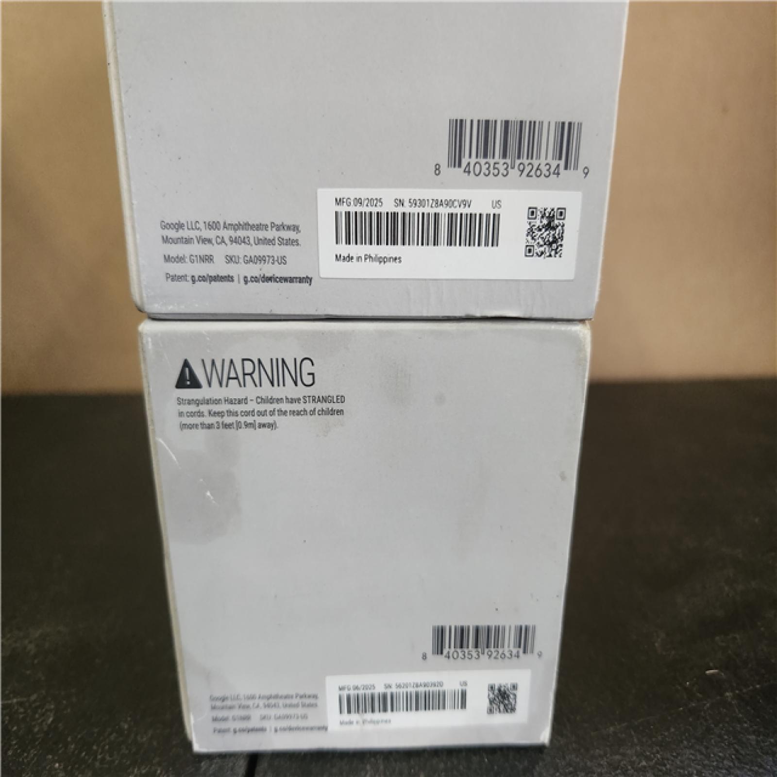 Phoenix AS-IS Google Nest Indoor Smart Security Camera (Wired  3rd Gen) - Snow