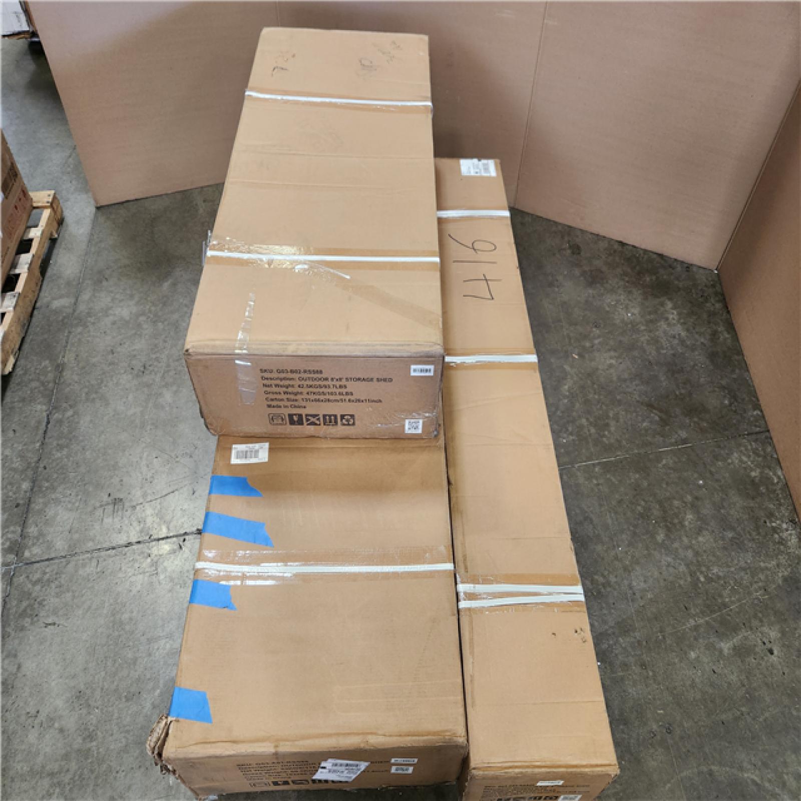 Phoenix NEW 8 ft. W x 8 ft. D Outdoor Storage Shed for Backyard Outdoor (48 sq. ft. )