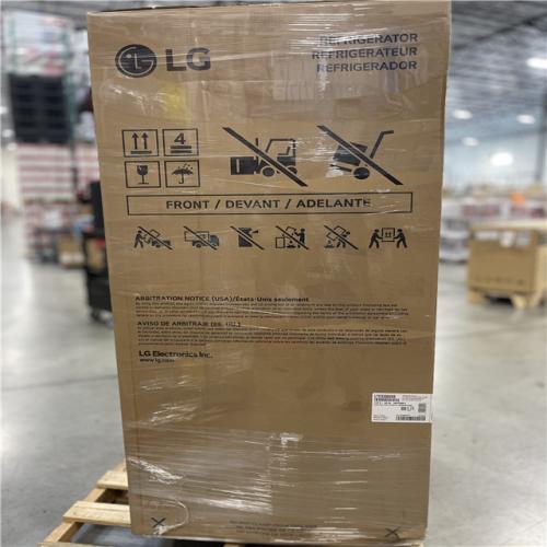 DALLAS LOCATION - LG 20 cu. ft. 30 Inch Wide Top Freezer Refrigerator - Stainless Steel