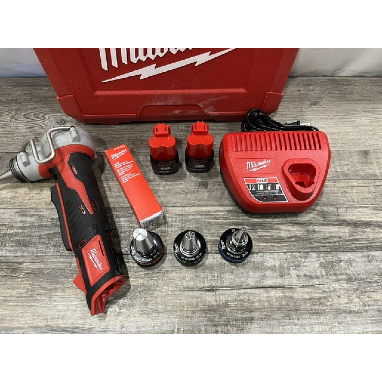 AS-IS Milwaukee Cordless PEX Expansion Tool Kit