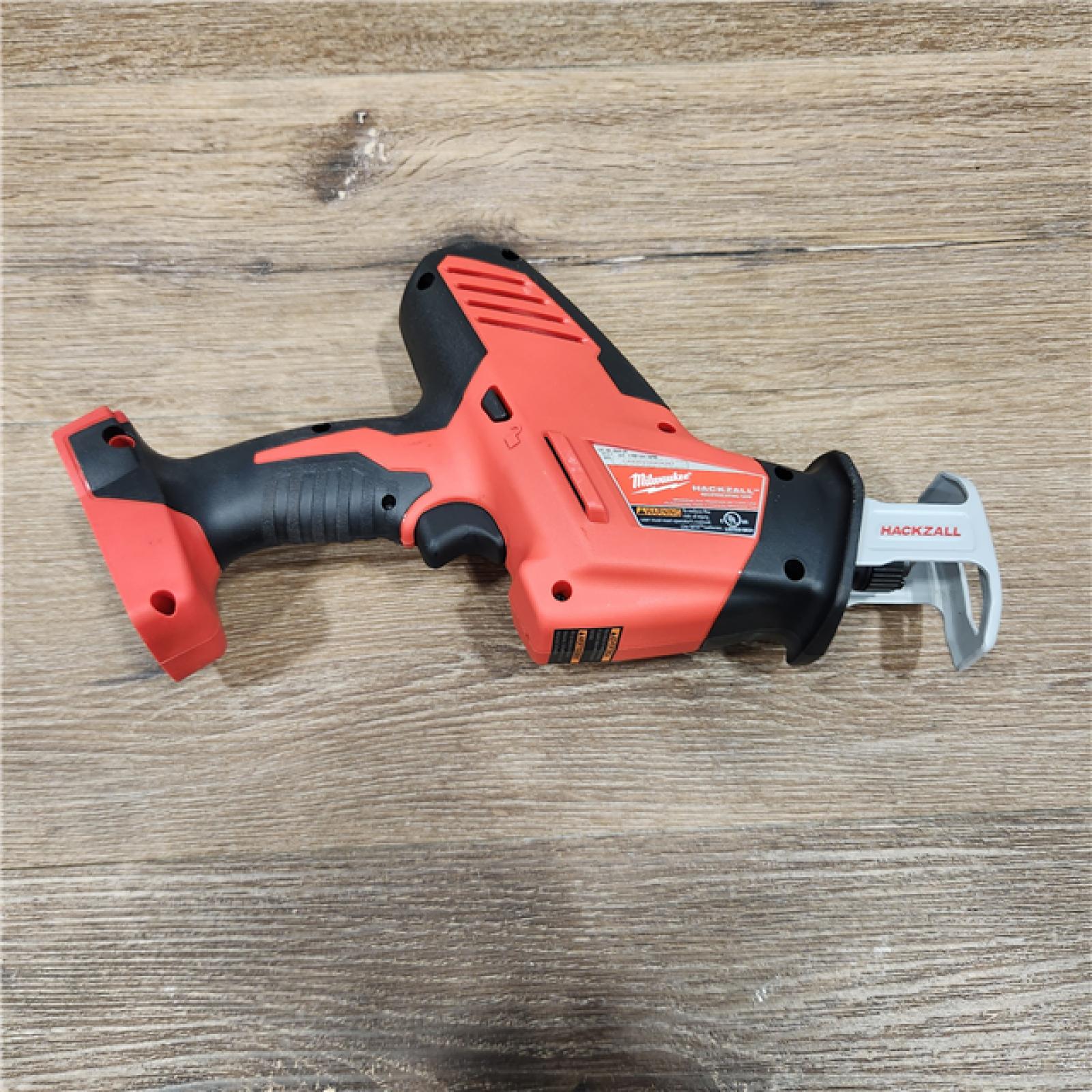 AS-IS Milwaukee M18 18-Volt Lithium-Ion Cordless Hackzall Reciprocating Saw (Tool-Only)