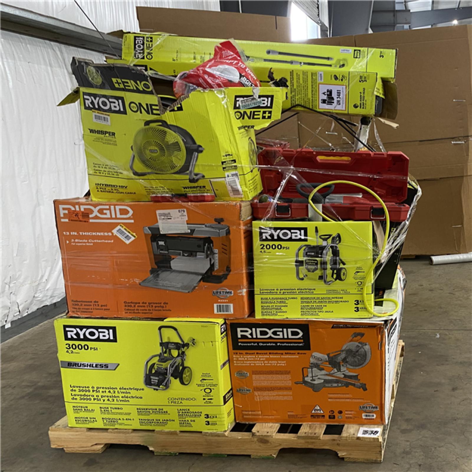 Houston Location AS IS - Tool Pallet