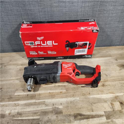 HOUSTON LOCATION - AS-IS Milwaukee M18 18V Fuel 1/2 Right Angle Drill Super Hawg Cordless Lithium-Ion 2809-20