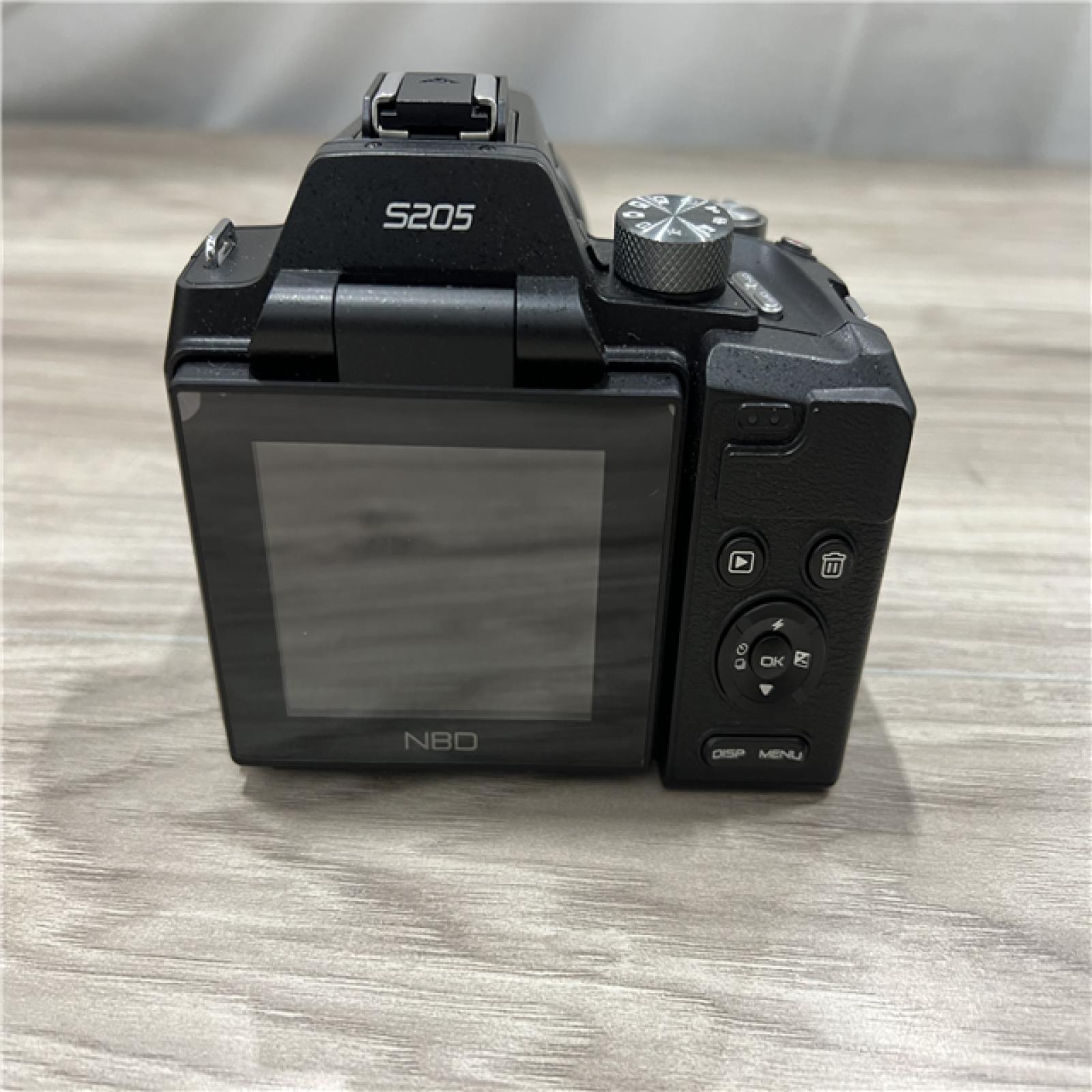 AS-IS NBD S205 64MP 5K Autofocus Digital Camera