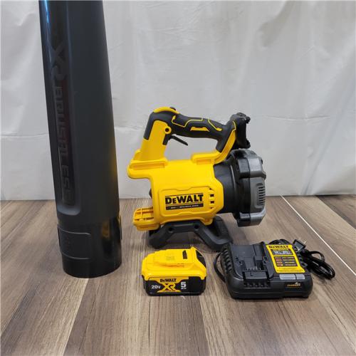 AS-IS  DEWALT 20V MAX* XR Brushless Cordless Handheld Blower Kit