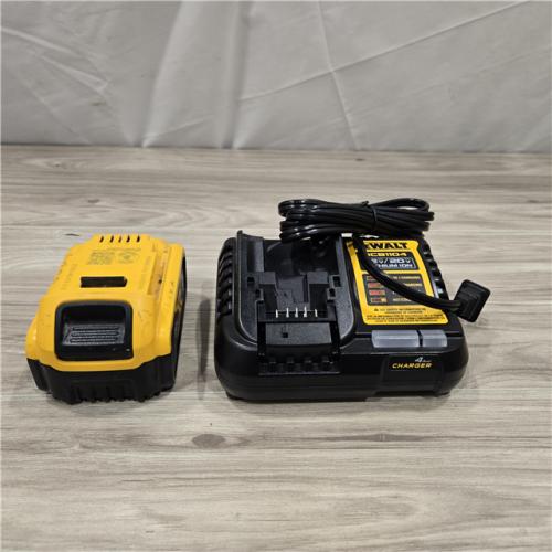 AS-IS DEWALT 20-Volt Maximum XR 5.0 Ah Battery Pack and Charger