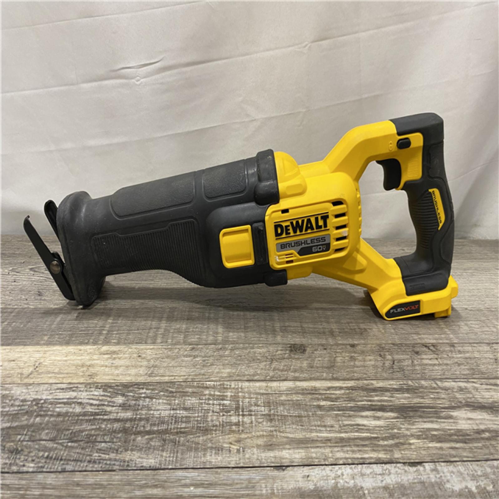 AS-IS DEWALT FLEXVOLT 60V MAX Cordless Brushless Reciprocating Saw (Tool Only)
