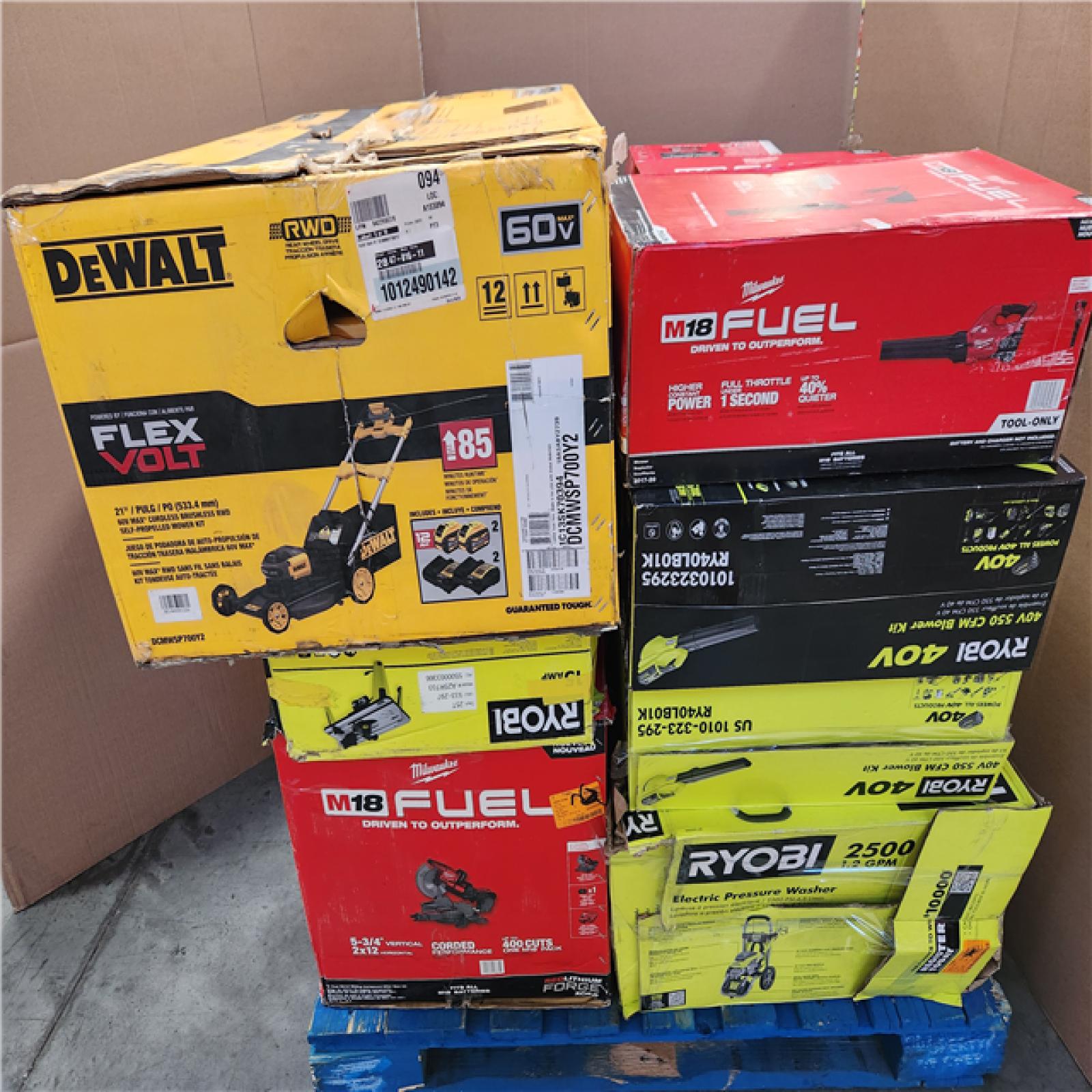 CALIFORNIA AS-IS TOOL PALLET
