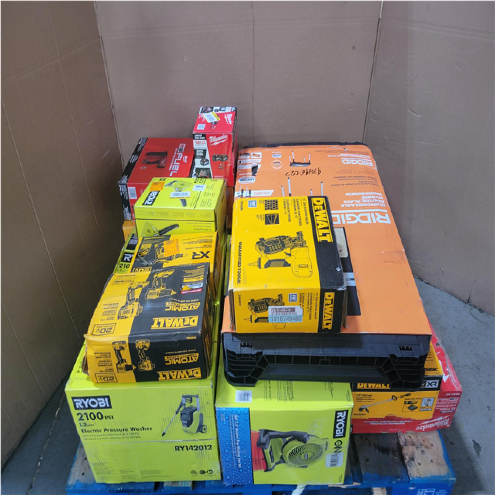 CALIFORNIA AS-IS TOOL PALLET