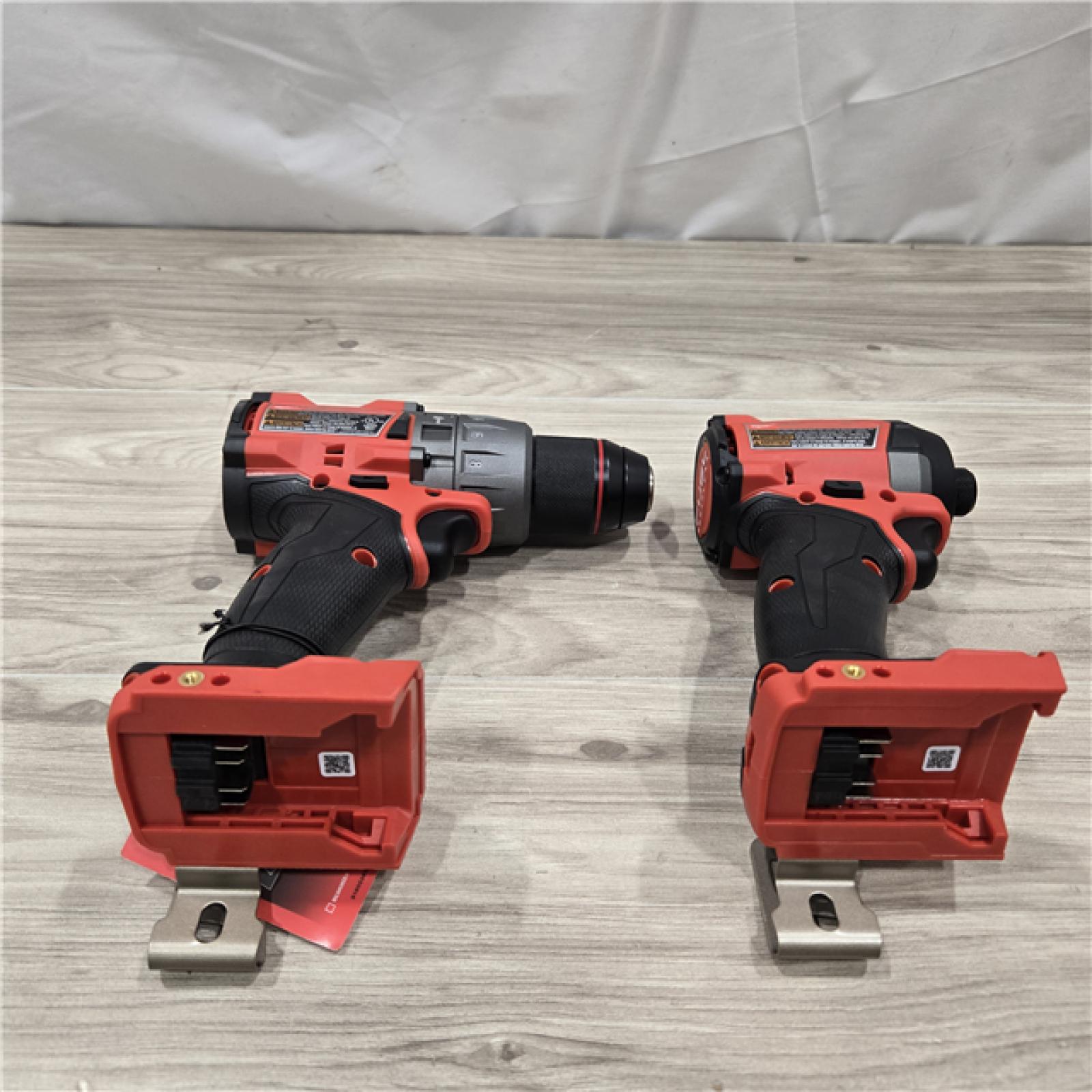 AS-IS MILWAUKEE FUEL 18V Cordless Hammer Drill and Impact Driver Combo Kit