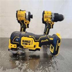 AS-IS- DEWALT 20V MAX Lithium-Ion Cordless 3-Tool Combo Kit