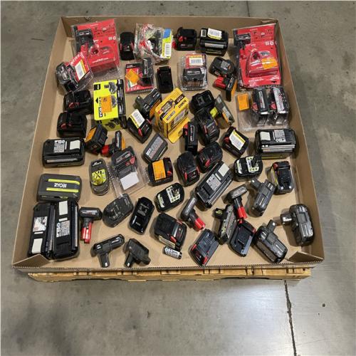 DALLAS LOCATION- AS-IS MIXED BATTERY PALLET 