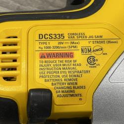 AS-IS DEWALT 20V MAX XR Cordless Barrel Grip Jigsaw (Tool Only)