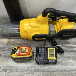 AS-IS DEWALT FLEXVOLT 60V MAX 125 MPH 600 CFM Brushless Cordless Battery Powered Blower Kit