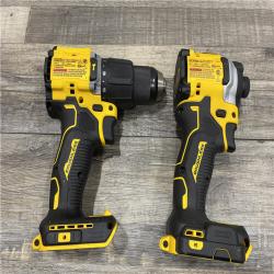 AS-IS DEWALT ATOMIC 20V MAX Lithium-Ion Cordless 2-Tool Combo Kit