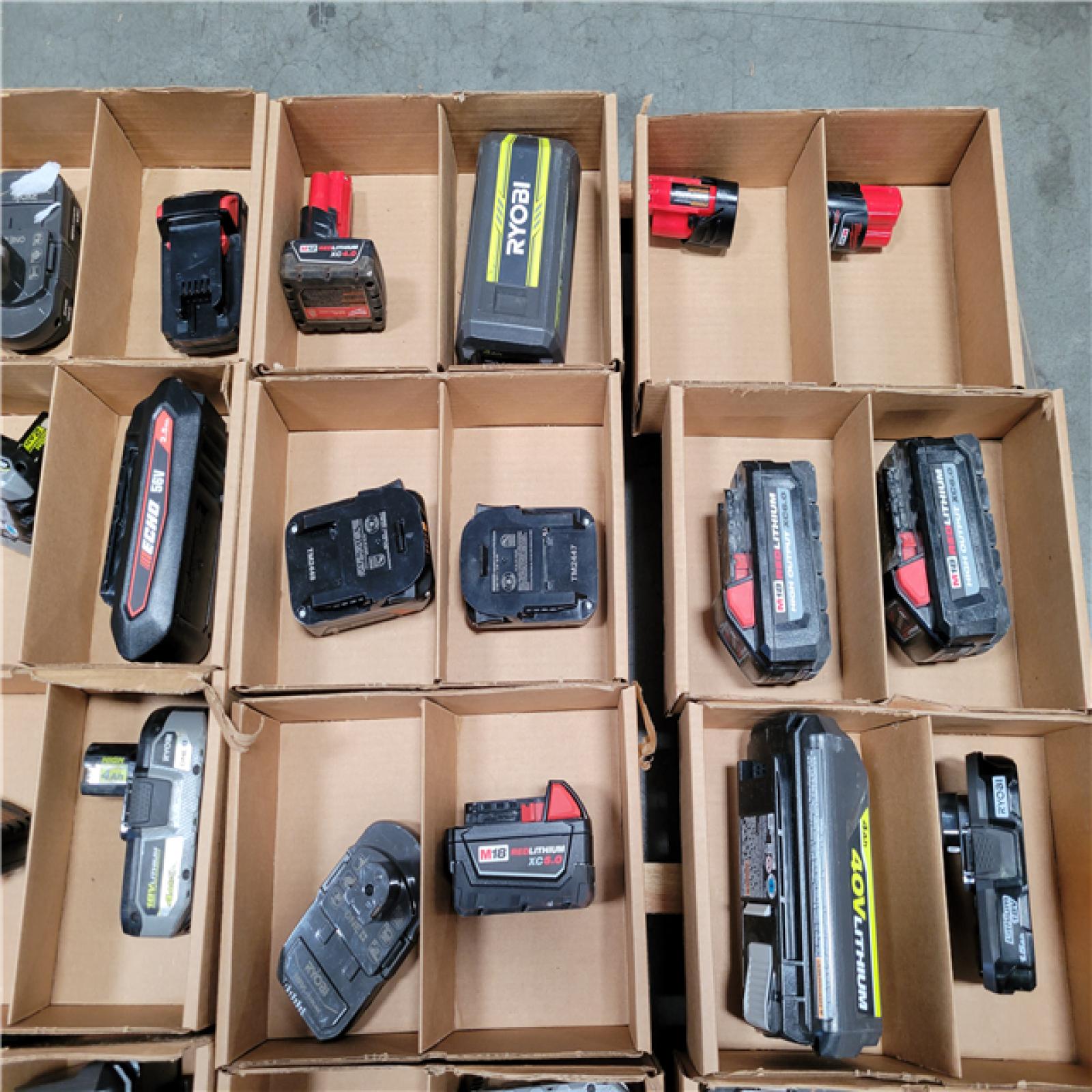 CALIFORNIA AS-IS BATTERY PALLET