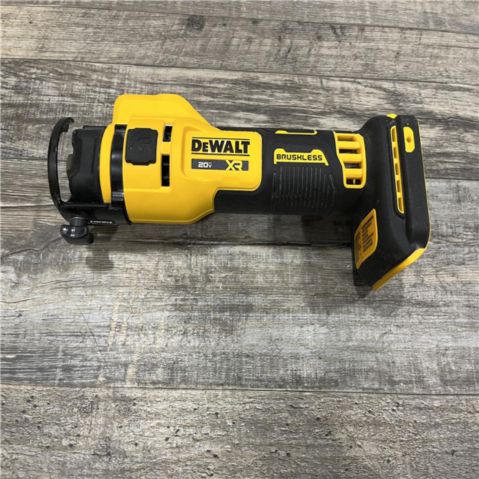 AS-IS DEWALT XR 20V Lithium-Ion Cordless Rotary Drywall Cut-Out Tool (Tool Only)
