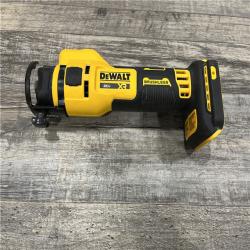 AS-IS DEWALT XR 20V Lithium-Ion Cordless Rotary Drywall Cut-Out Tool (Tool Only)