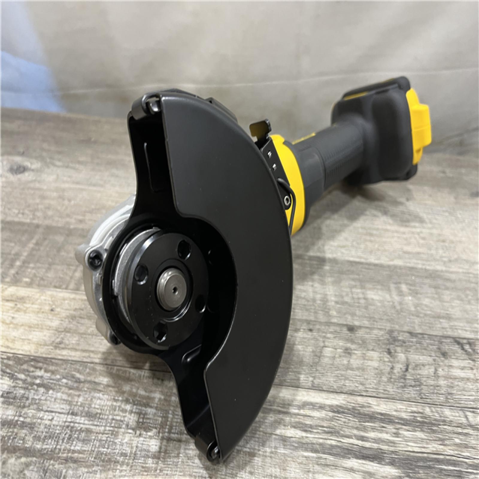 AS-IS DEWALT 20-Volt MAX Cordless Brushless 4-1/2 in. Angle Grinder with Slide Switch (Tool Only)