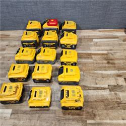 HOUSTON LOCATION - AS - IS DEWALT BATTERY PACK QTY - 15
