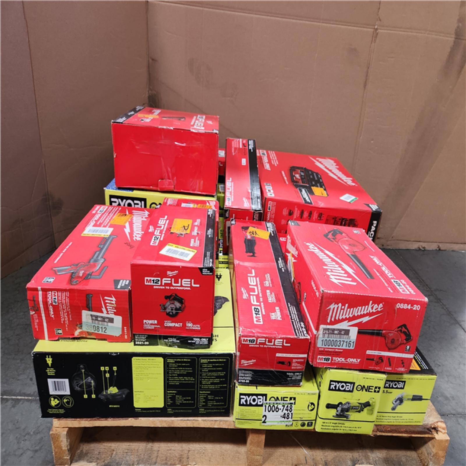 CALIFORNIA AS-IS TOOL PALLET
