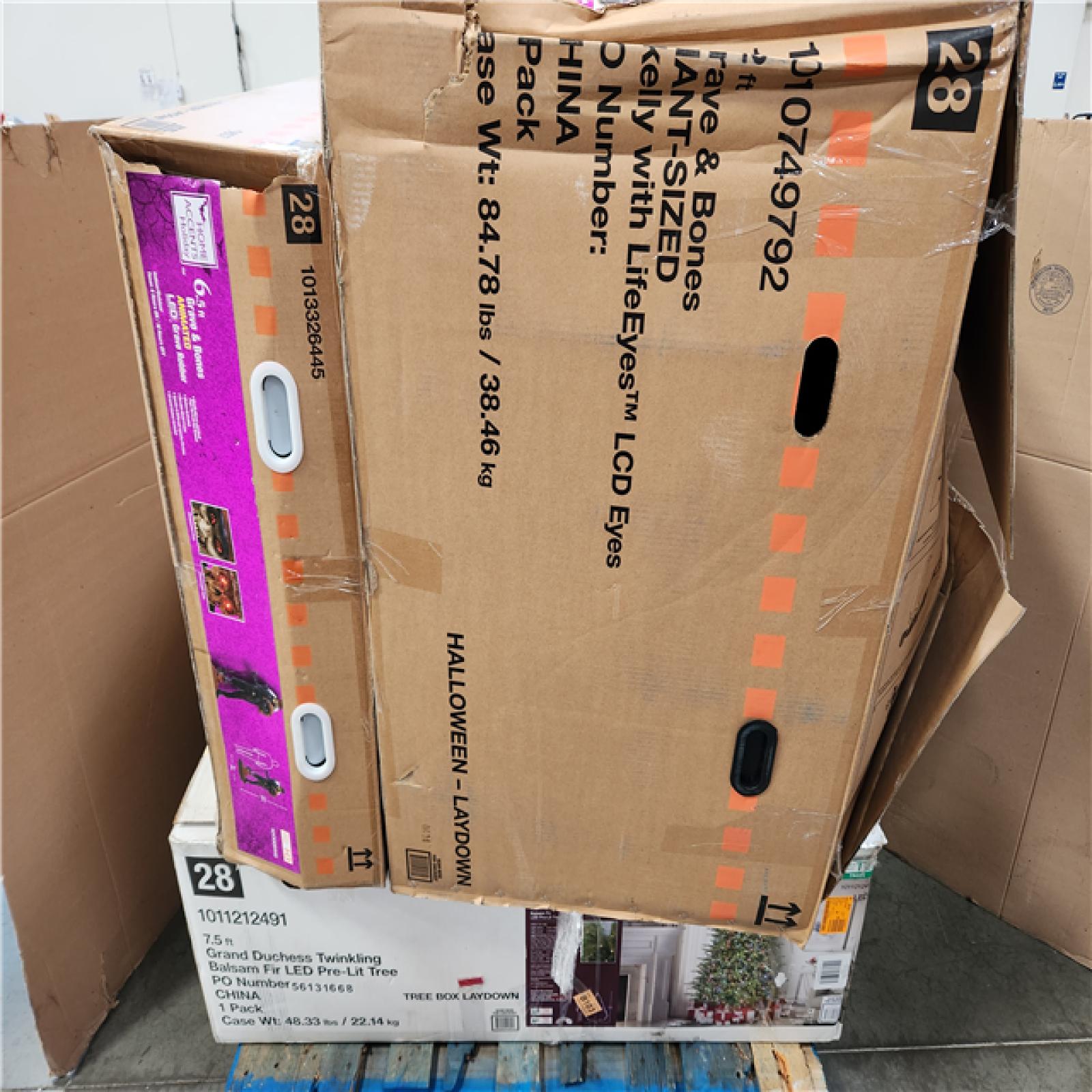 California AS-IS Holiday Pallet