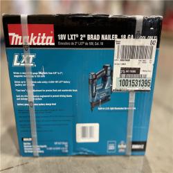 NEW! - Makita 18V LXT Lithium-Ion Cordless 2In 18ga Brad Nailer (Bare Tool)