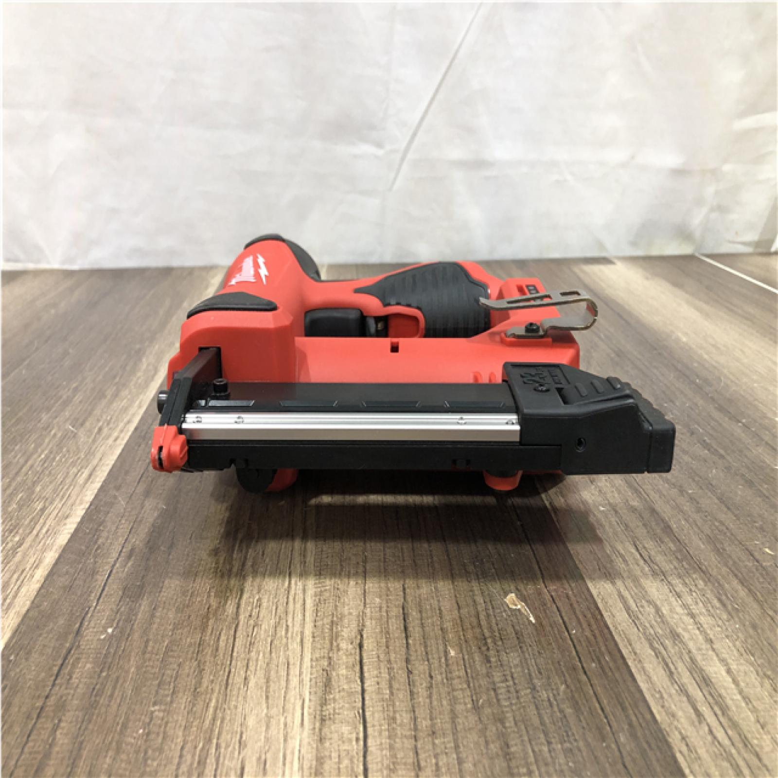 AS-IS Milwaukee 12-Volt 23-Gauge Lithium-Ion Cordless Pin Nailer (Tool-Only)