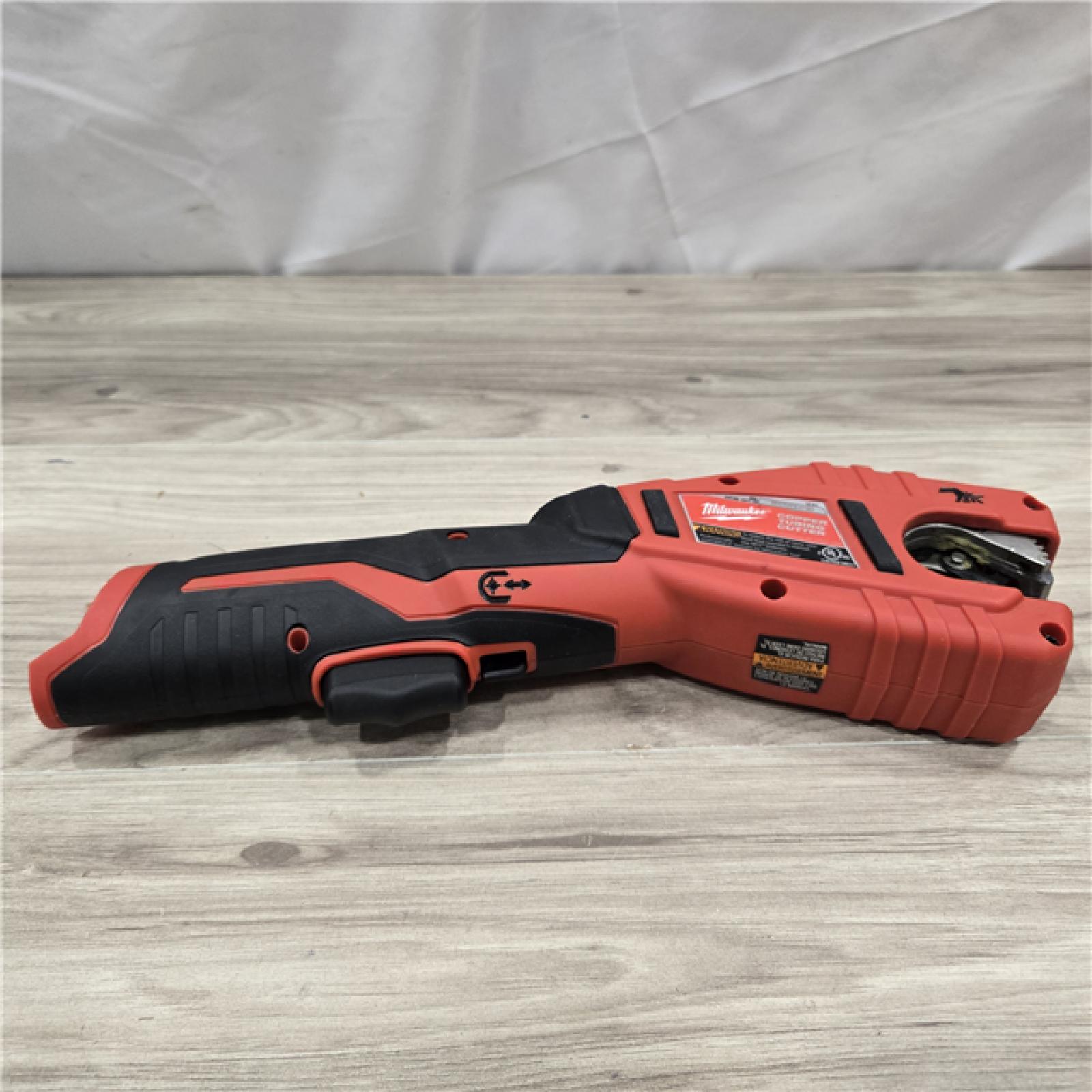 AS-IS Milwaukee M12 12V Lithium-Ion Cordless Copper Tubing Cutter (Tool-Only)
