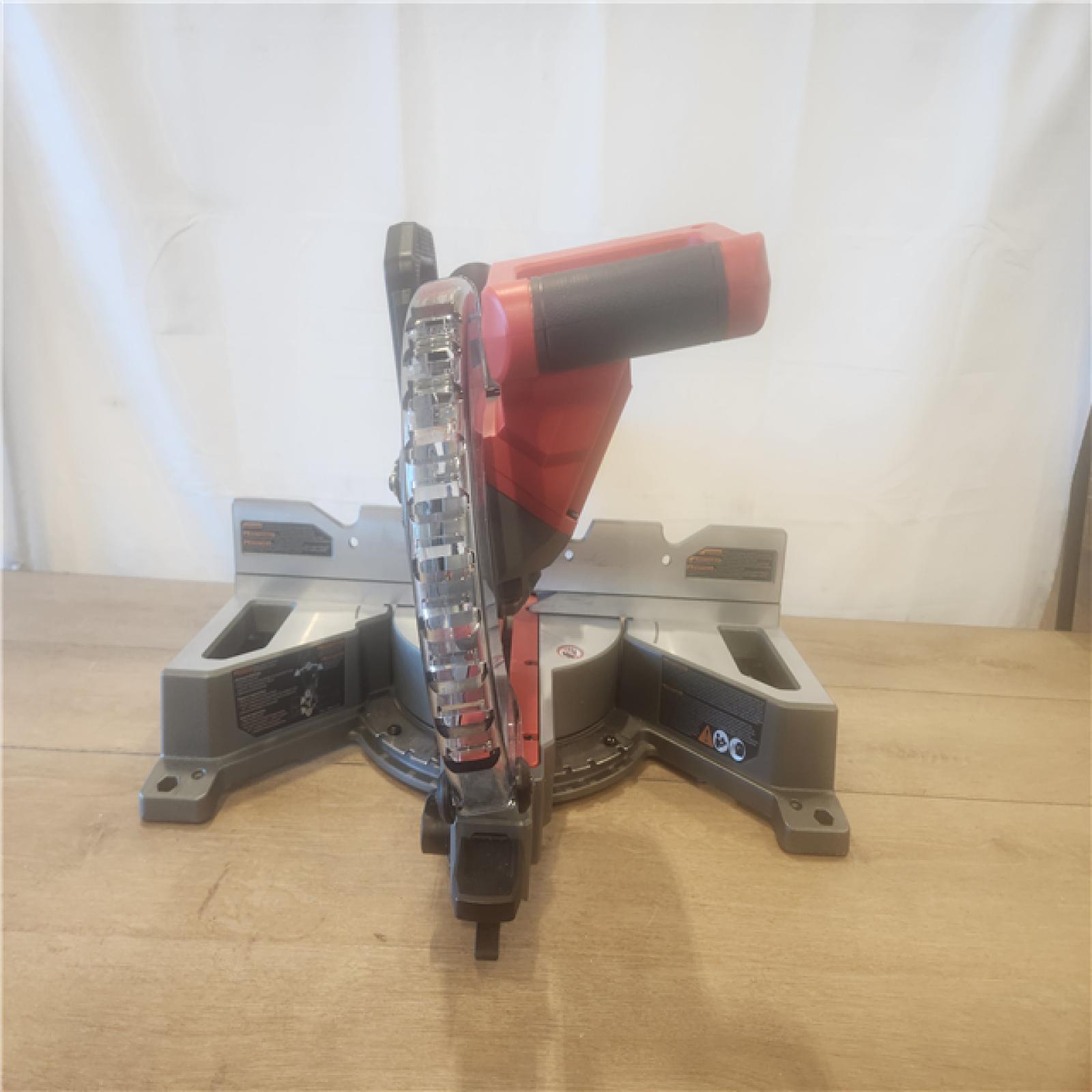 AS-IS- Milwaukee M18 Fuel 7-1/4 Dual Bevel Sliding Compound Miter Saw  Tool Only