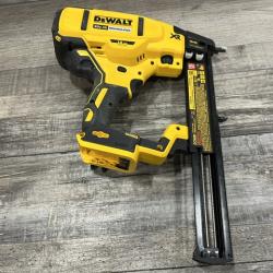 AS-IS DEWALT Cordless 18-Gauge Narrow Crown Stapler (Tool Only)