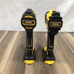 AS-IS DEWALT ATOMIC 20-Volt MAX Lithium-Ion Cordless Combo Kit