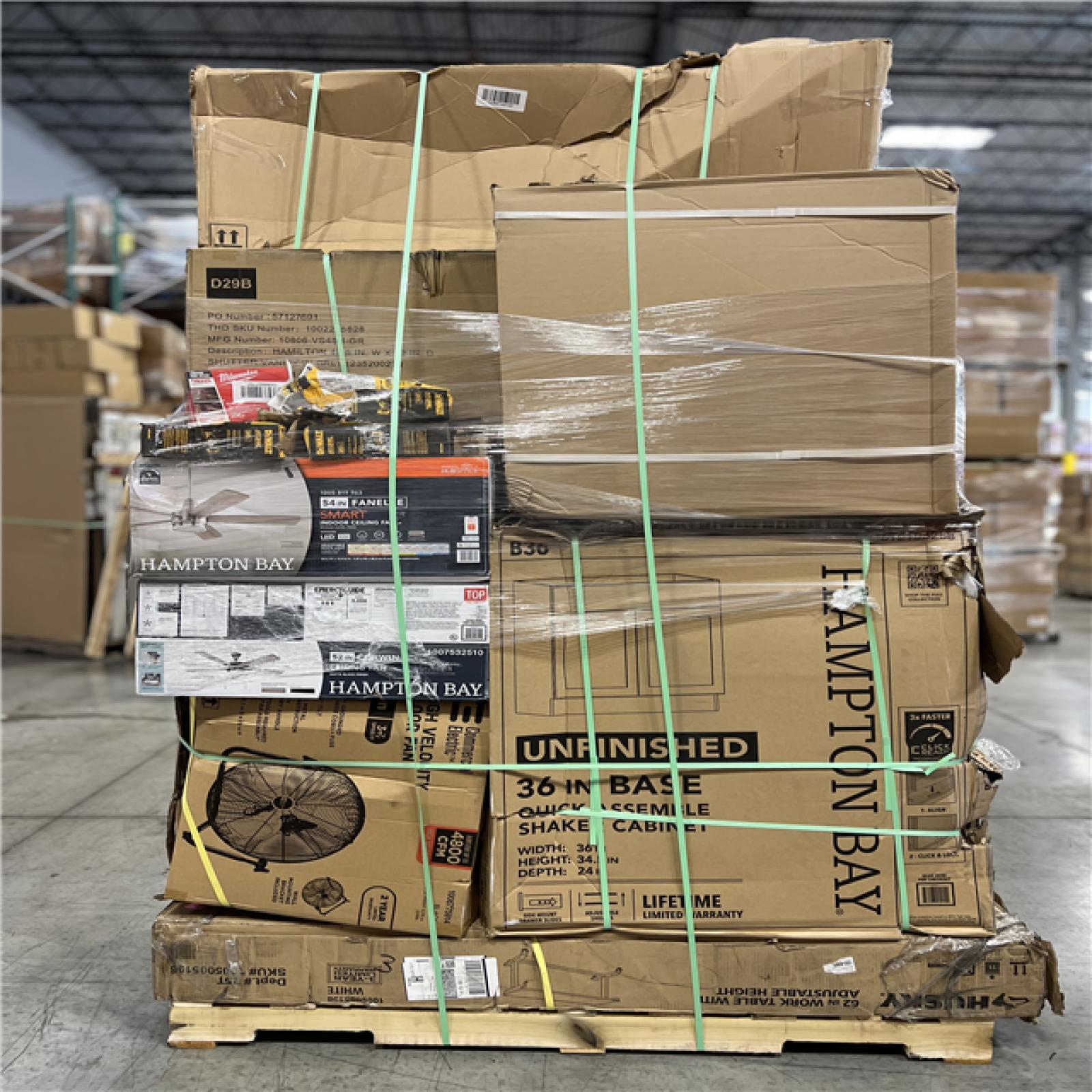 DALLAS LOCATION -AS-IS HOME IMPROVEMENT PALLET