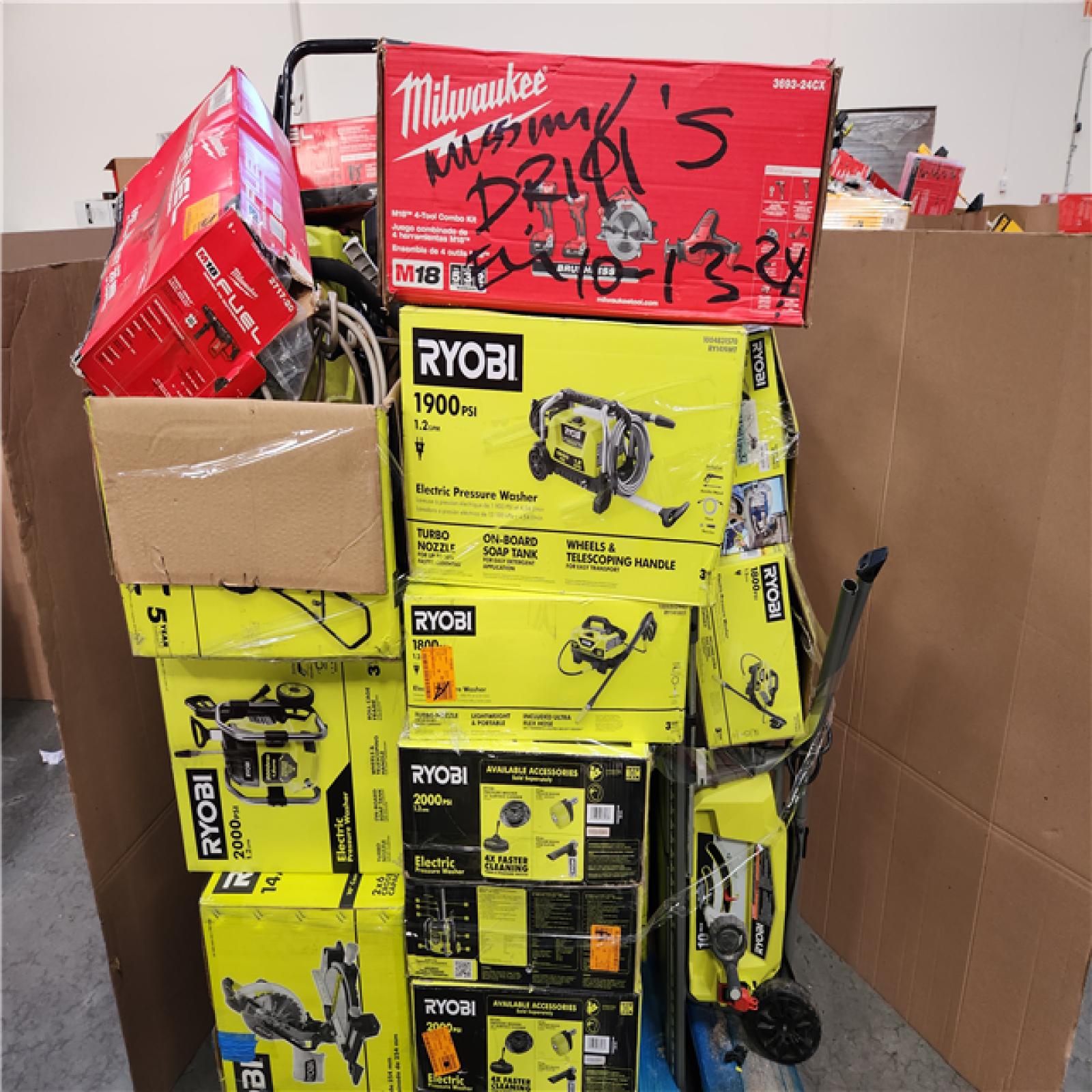 CALIFORNIA AS-IS TOOL PALLET