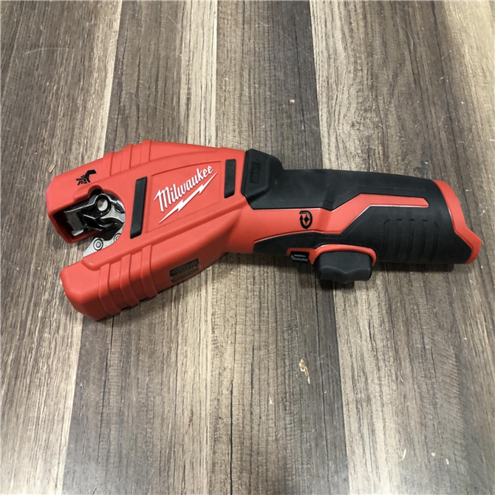 AS-IS Milwaukee 12V Lithium-Ion Cordless Copper Tubing Cutter (Tool-Only)