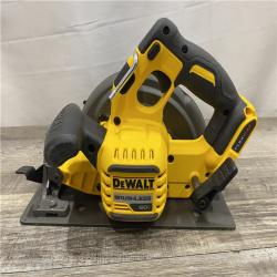 AS-IS DEWALT FLEXVOLT 60V MAX Cordless Brushless 7-1/4 in. Circular Saw with Brake (Tool Only)