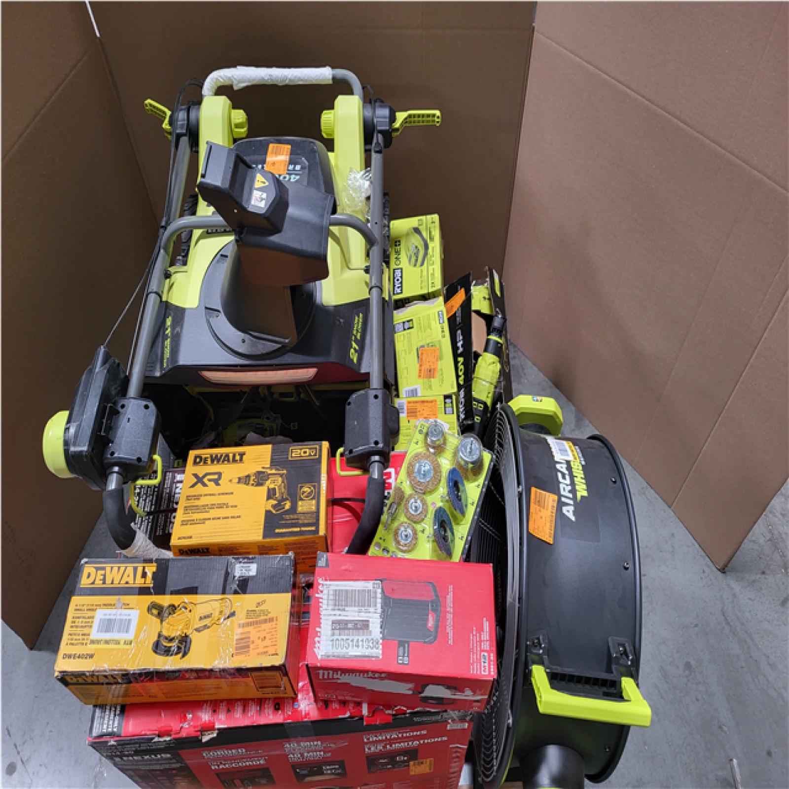 CALIFORNIA AS-IS TOOL PALLET