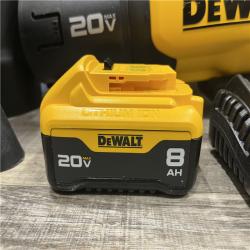 AS-IS DEWALT 20V MAX XR 550 CFM 133 MPH Cordless Battery Powered Blower Kit