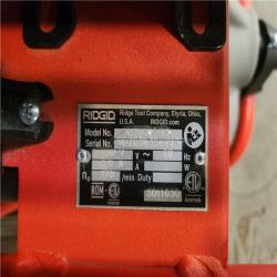 Phoenix AS-IS RIDGID K-400 Drain Cleaning Snake Auger Machine  C-45 IW 1/2 in. x 75 ft. Cable inside Drum