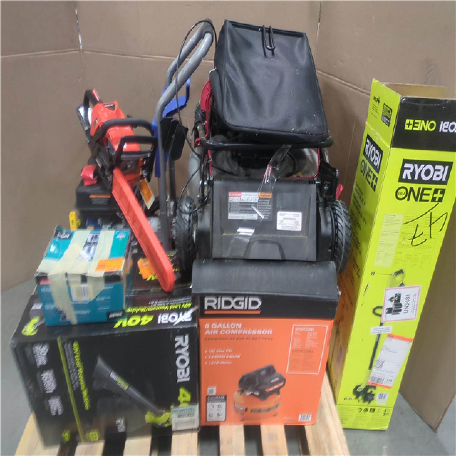 California AS-IS OUTDOOR POWER EQUIPMENT